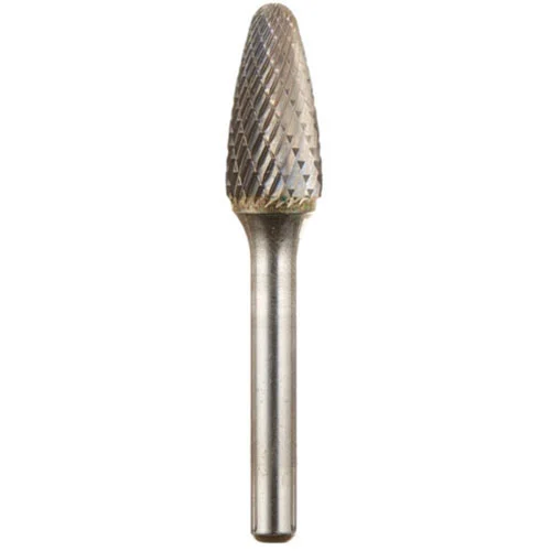 ATD Tools Carbide Burr, 1/2" x 1" Tree Shape