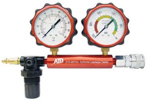 ATD Tools Cylinder Leak Tester 2 Gauge Compression Tester Adapter (ATD-5573A)