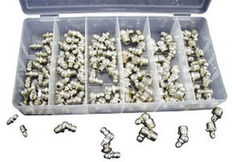 ATD Tools Grease Zerk Fitting Assortment 110-Pc Plastic Storage Case (ATD-357)
