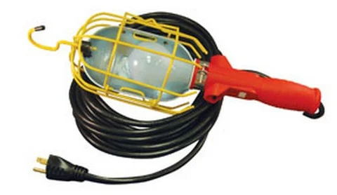 ATD Tools Utility Light Incandescent 50' SJTOW Cord Grounded Outlet (ATD-80076)