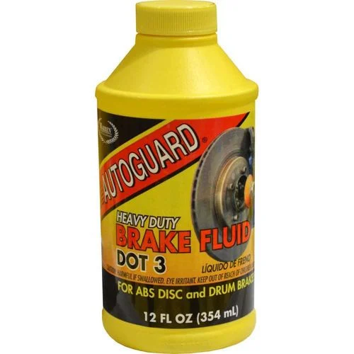 AUTOGUARD Brake Fluid, DOT 3 -12 OZ.