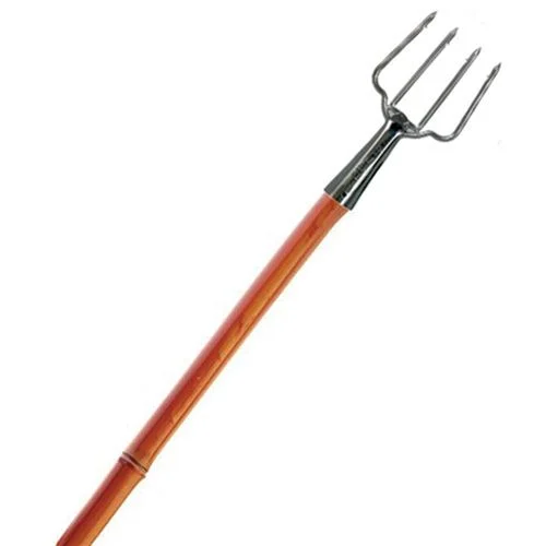 B 'n' M™ Model #2B 4 Prong Frog Gig with 7' Bamboo Handle