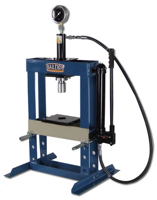 Baileigh 10 Ton Hand Operated H-Frame Hydraulic Press (1004779)