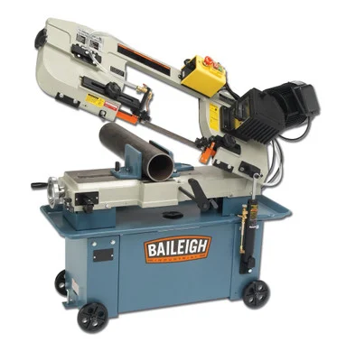 Baileigh 110 Volt Metal Cutting Band Saw with Vertical Cutting Option (1001680)