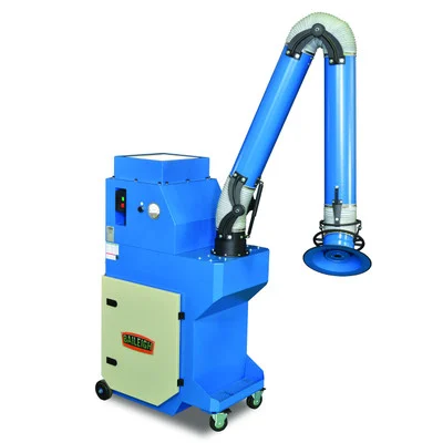 Baileigh 110V 1.5HP Weld Fume Extractor 1110 CFM with 8" x 10' Round (1017592)