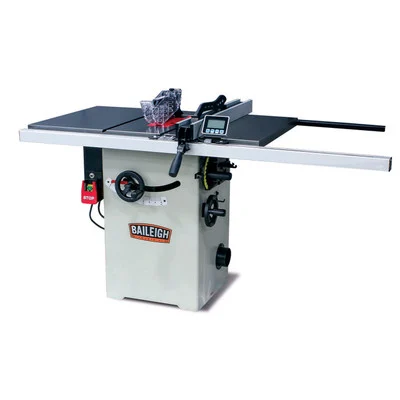 Baileigh 110V 1Phase 10" Hybrid Style Table Saw with Cast Iron Table (1020029)
