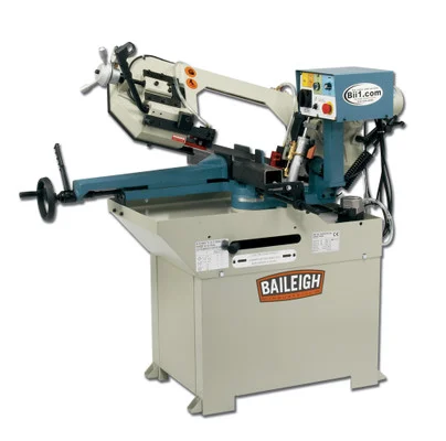 Baileigh 110V Metal Cutting Band Saw Mitering Head 1" Blade Width (1001396)