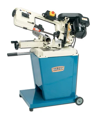 Baileigh 110V Metal Cutting Band Saw with Vertical Cutting Option (1001095)