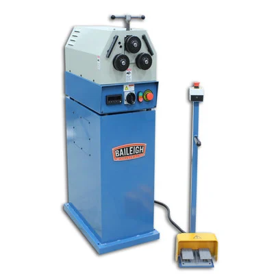 Baileigh 110V Ring and Angle Roll Bender with 2 Driven Rolls (1006849)