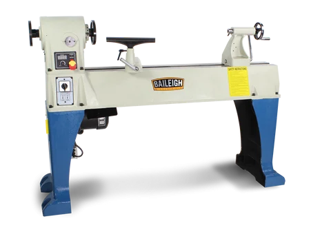 Baileigh 220V Single Phase 2HP Variable Speed Wood Turning Lathe 18" (1008387)