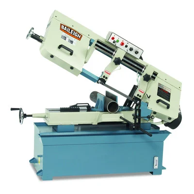 Baileigh 240V 1Ph Metal Cutting Band Saw with Mitering Vice and Blade (1001492)