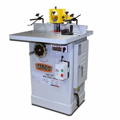 Baileigh 3 HP 220V Single Phase 2 Speed Spindle Shaper 27 x 25 Table (1019407)