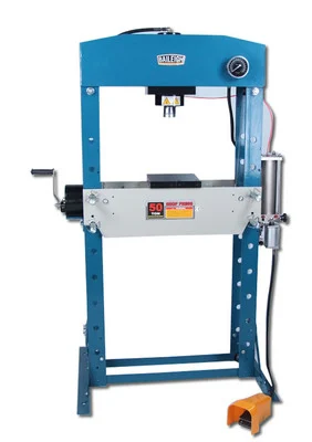 Baileigh 50 Ton Air Hand Operated H-Frame Press CE Approved (1004828)