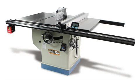 Baileigh 5HP 220V 1Phase 12" Professional Cabinet Style Table Saw (1008082)