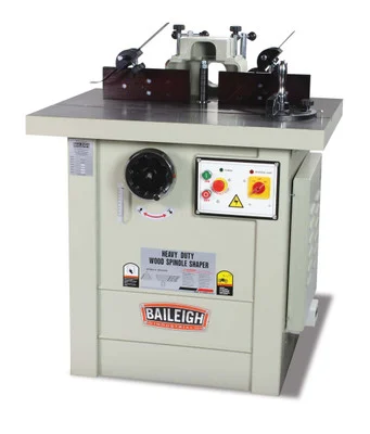 Baileigh Spindle Shaper 5 HP 220V Single Phase 35 x 28 Working Table (1007609)