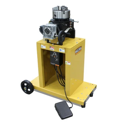 Baileigh WP-1800F Welding Positioner 8" 3-Jaw Chuck Cart Mounted (1020383)