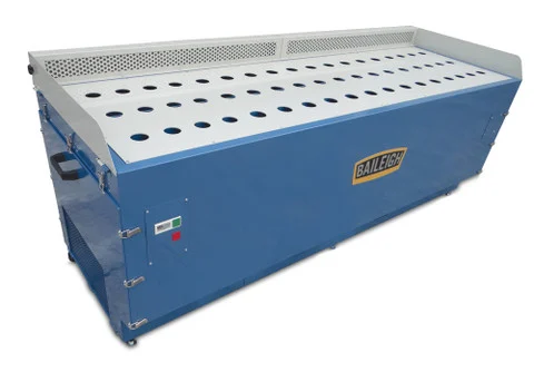 Baleigh 220V 1Phase Metal Down Draft Table with Two 1HP Motors (1008628)