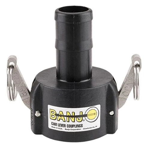 Banjo Brand 1" Type C Poly Coupler x 1 1/4" Hose Shank