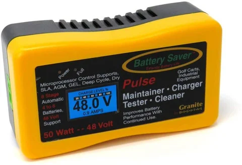 Battery Saver 2365-48 48V 50W Quick Charger & Maintainer (2365-48-LCD)