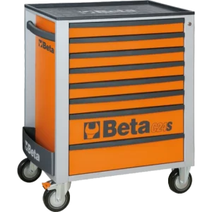 Beta Tools Mobile Roller Cabinet, 8 Drawer, Orange (024002681)