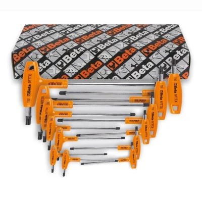 Beta Tools Offset Key Wrenches Set for Torx (000970800)