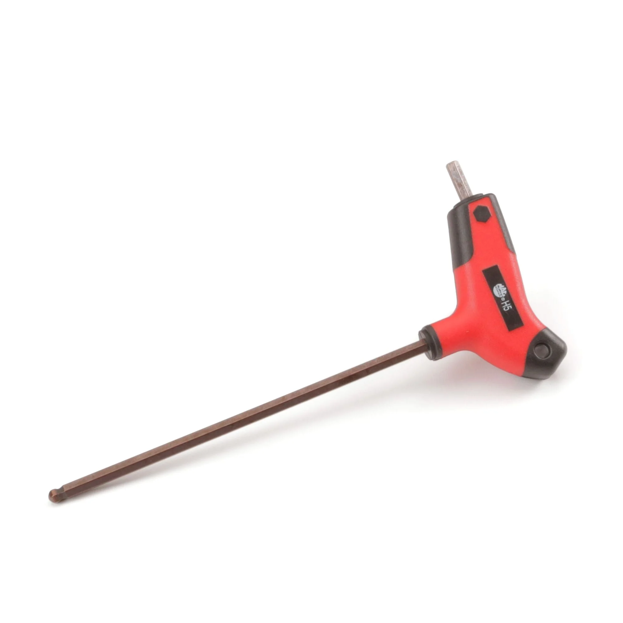 Bi-Material T-Handle Ball-End Hex Key 5mm