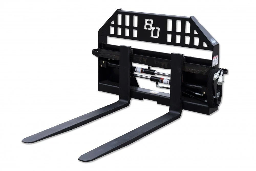 Blue Diamond Hydraulic-Adjusting Pallet Forks