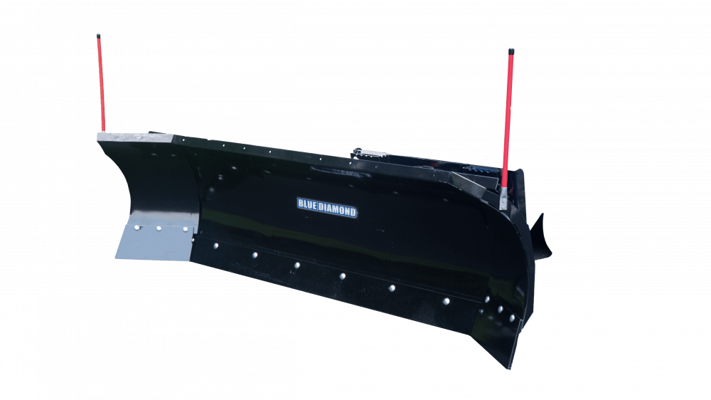 Blue Diamond Skid Steer Autowing Snow Plow and Mount