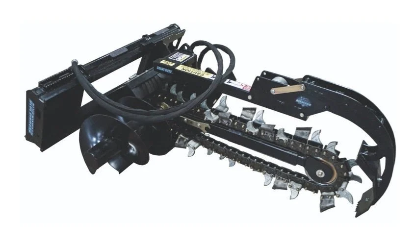 Blue Diamond Skid Steer Trencher