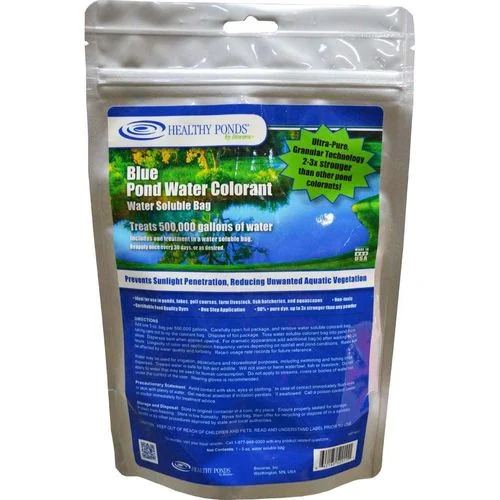 Blue Pond Water Colorant, 500,000 Gallon