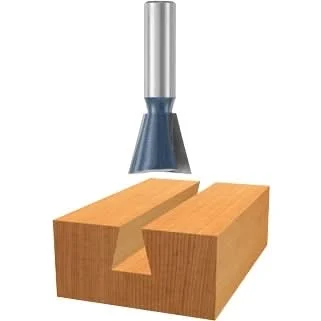 Bosch 84703M 14-Degree x 1/2 In. Carbide Tipped Dovetail Router Bit