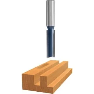 Bosch 85223M 9/32 In. x 1 In. Carbide Tipped 2-Flute Straight Router Bit