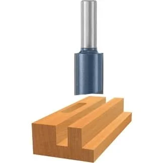 Bosch 85243M 1 In. x 1-1/4 In. Carbide Tipped 2-Flute Straight Router Bit