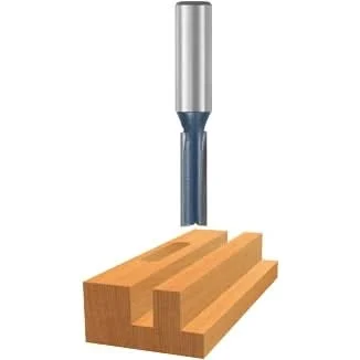 Bosch 85274M 5/16 In. x 3/4 In. Carbide Tipped 2-Flute Straight Router Bit