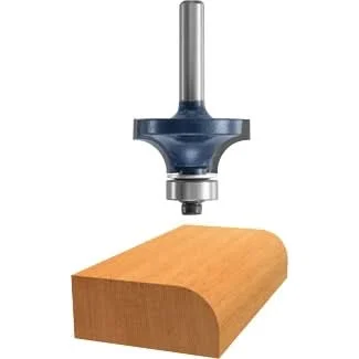 Bosch 85294M 1/4 In. x 1/2 In. Carbide Tipped Roundover Router Bit