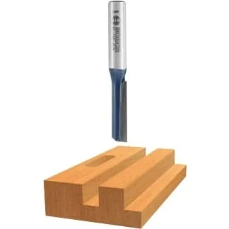 Bosch 85410M 1/4 In. x 1 In. Carbide Tipped 1-Flute Straight Router Bit