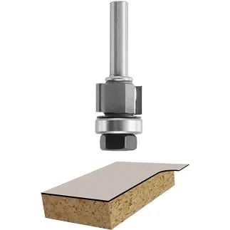 Bosch 85430M 5/8 In. x 3/8 In. Carbide Tipped 2-Flute Flush Trim Assembly Router Bit