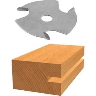 Bosch 85527M 5/64 In. Carbide Tipped 3-Wing Slotting Cutter Router Bit