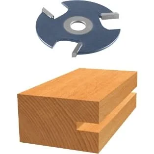 Bosch 85530M 5/32 In. Carbide Tipped 3-Wing Slotting Cutter Router Bit