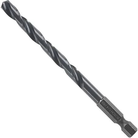 Bosch BL2143IM 1/4 In. Impact Tough Black Oxide Drill Bit