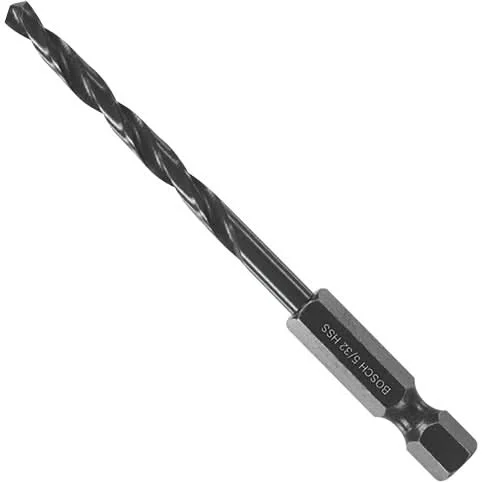 Bosch BL4137IM 12-Piece 5/32 In. Impact Tough Black Oxide Drill Bits