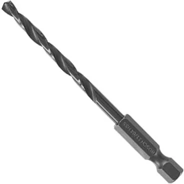 Bosch BL4138IM 12-Piece 11/64 In. Impact Tough Black Oxide Drill Bits