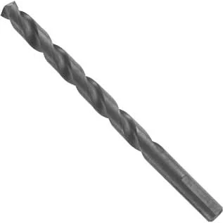 Bosch BL4148 6-Piece 21/64 In. x 4-5/8 In. Fractional Jobber Black Oxide Drill Bits