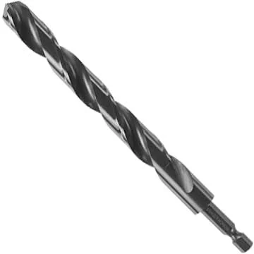 Bosch BL4159IM 6-Piece 1/2 In. Impact Tough Black Oxide Drill Bits