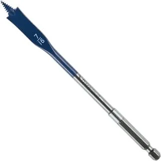 Bosch DSB1004 5-Piece 7/16 In. x 6 In. Daredevil Standard Spade Bits