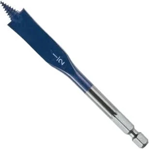 Bosch DSBS1005 5-Piece 1/2 In. x 4 In. Daredevil Stubby Length Spade Bits