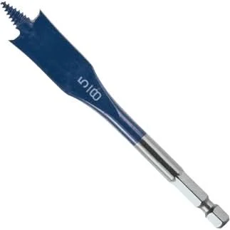 Bosch DSBS1007 5-Piece 5/8 In. x 4 In. Daredevil Stubby Length Spade Bits