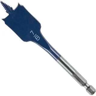 Bosch DSBS1011 5-Piece 7/8 In. x 4 In. Daredevil Stubby Length Spade Bits