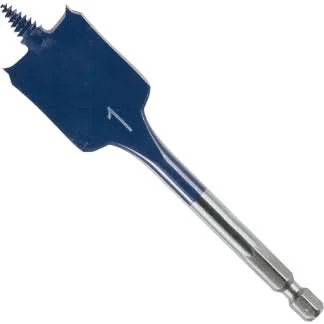 Bosch DSBS1013 5-Piece 1 In. x 4 In. Daredevil Stubby Length Spade Bits