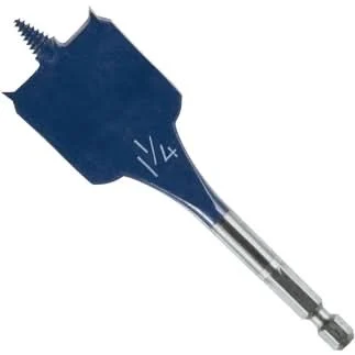 Bosch DSBS1017 5-Piece 1-1/4 In. x 4 In. Daredevil Stubby Length Spade Bits